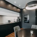 Black&white Bukowska18 B With Balcony And Garage Apartment *