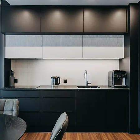 Black&white Bukowska18 B With Balcony And Garage Апартаменты Познань